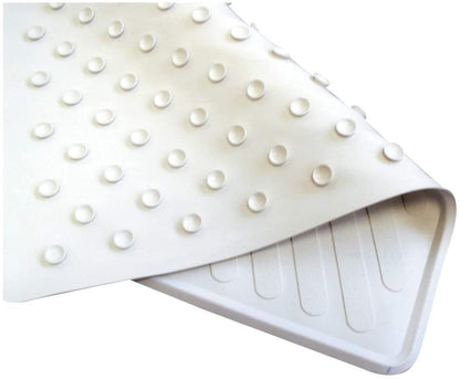 Carex Nonslip Shower and Bathtub Mat - White - 28 x 16