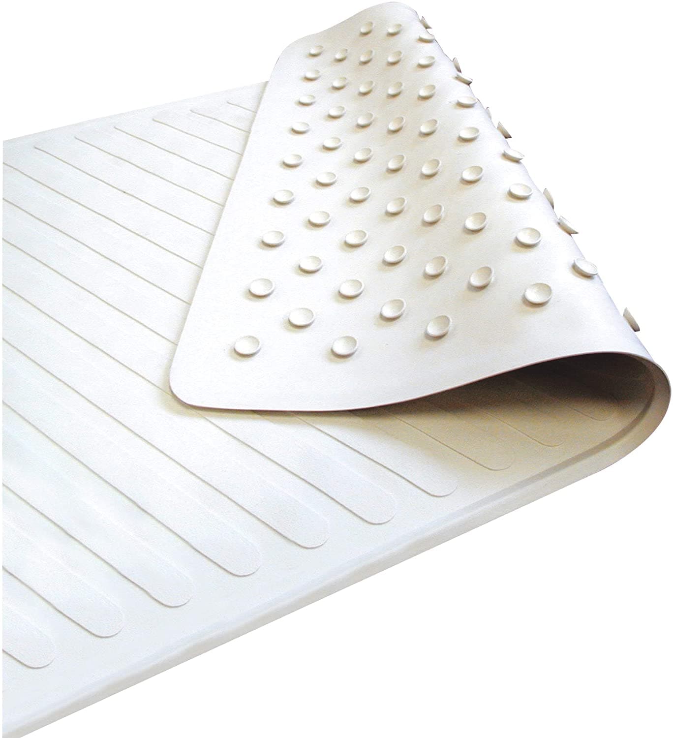 Carex Nonslip Shower and Bathtub Mat - White - 28 x 16